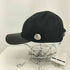 ジルサンダー JIL SANDER CAP 15 WL メタルロゴデザイン レザー切り替え 6パネル ベースボールキャップ メンズ  S